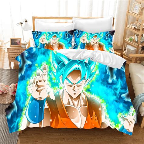 Juego De Cama Dragon Ball Z D Fundas De Edred N Fundas De Almohada