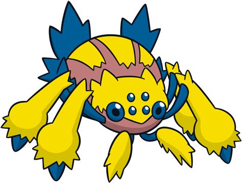 Galvantula official artwork gallery Pokémon Database