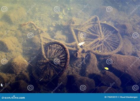 Bicycle underwater stock image. Image of ride, bicycle - 79693019