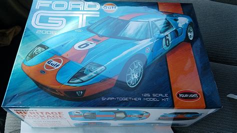 Gulf Ford Gt Color Model Building Questions And Answers Model Cars