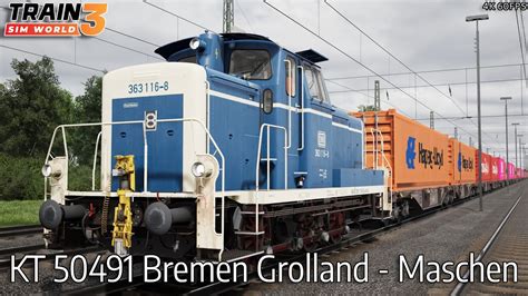 KT 50491 Bremen Grolland Maschen Bahnstrecke Bremen Oldenburg