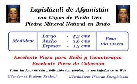 Lapisl Zuli De Afganist N Piedra Mineral Natural En Bruto Mercadolibre