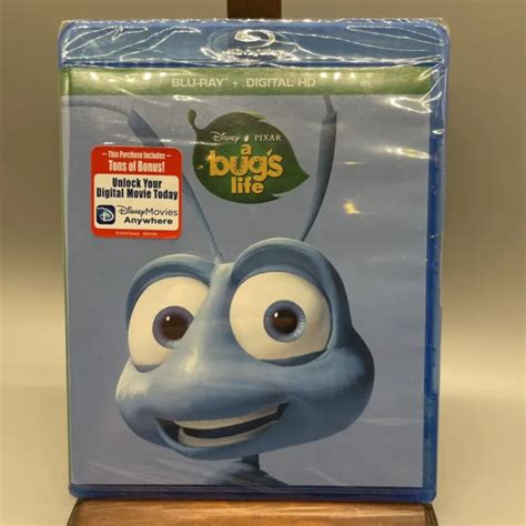 A Bugs Life Blu Ray Disc Disney Pixar New Still On Factory Sealed