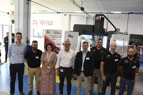 Une Nouvelle Plateforme Usinage Le Gene Haas Center Saint Gab