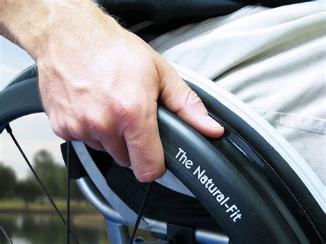 Natural Fit Ergonomic Grip Wheelchair Handrims By Out Front Total Kit