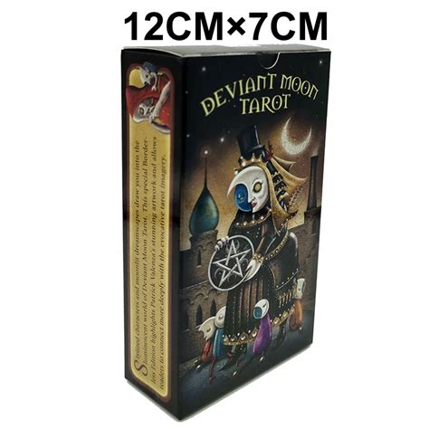 Deviant Moon Divination Tarot Borderless Edition With Guidebook Unique