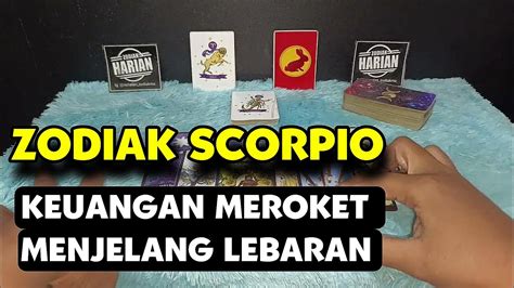 SCORPIO KABAR BAIK BULAN APRIL 2023 KEUANGAN MEROKET MENJELANG LEBARAN