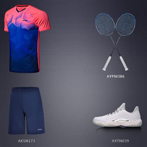 Li Ning Badminton Tshirt Lining Quick Dry Men Badminton Jersey