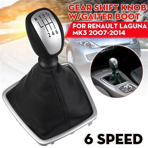 6 Speed Car Gear Knob Gaiter Boot Cover Lever Shifter Handle Stick Boot6871 Ebay