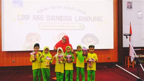 Penampilan Tk Al Quran Di Rri Bandar Lampung Youtube