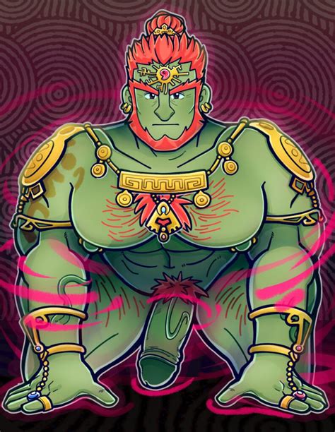 The Legend Of Zelda Sex Art Ganondorf Ring Hands Behind Back