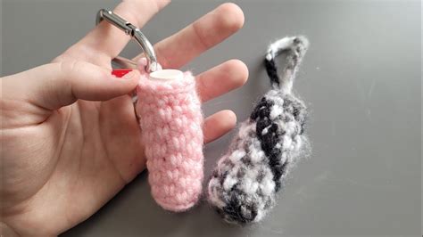 Simple Crochet Chapstick Holder Tutorial Youtube