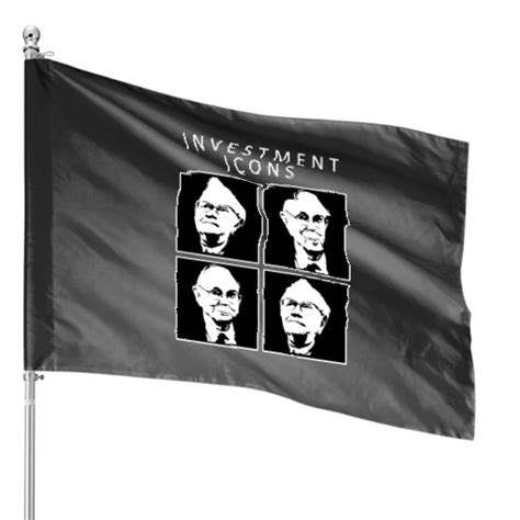 Investment Icons - Warren Buffett _amp_ Charlie Munger House Flags sold by Colsonbreen | SKU ...