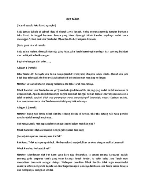 Jaka Tarub Wps Office Pdf Griya And Taman Agama And Spiritualitas