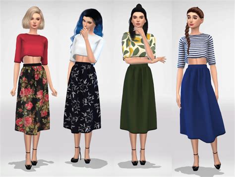 The Sims 4 Custom Content Clothing Ngolasopa