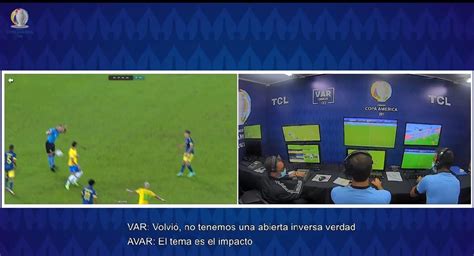 Conmebol Publicó Los Audios Del Var En El Gol De Brasil A Colombia Que