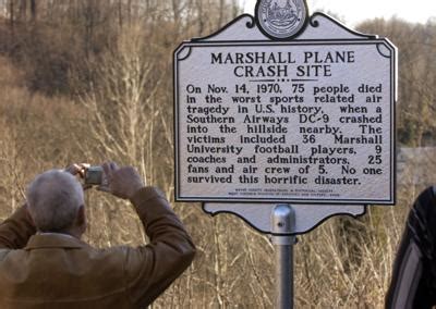 Marshall University Plane Crash Scene