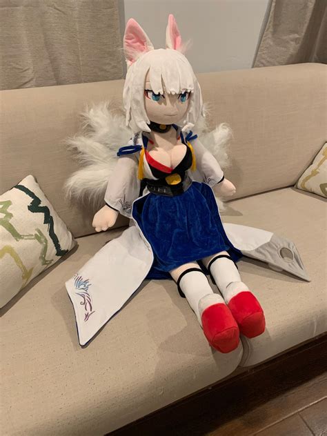 Azur Lane Kaga Plush 40 Fanmade Etsy