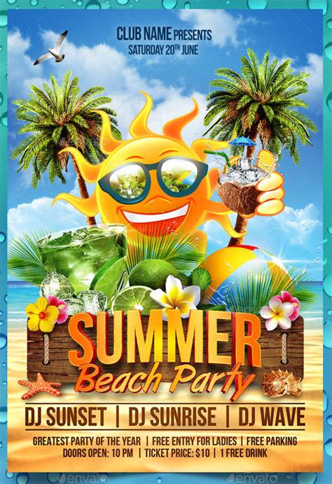 Summer Flyer Template Free