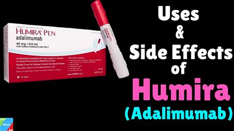 Humira | Adalimumab – Uses, Side Effects, Dosage, Warnings - YouTube