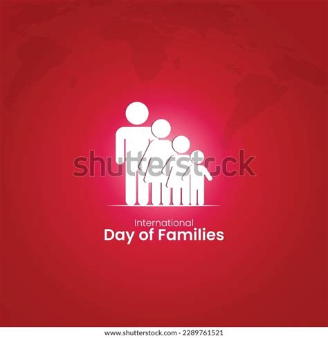 International Day Families Family Logo Icon Stock Vector (Royalty Free ...