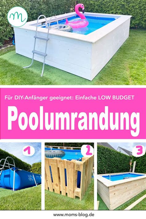 Anleitung So Einfach Baut Ihr Euch Eine G Nstige Poolumrandung Aus