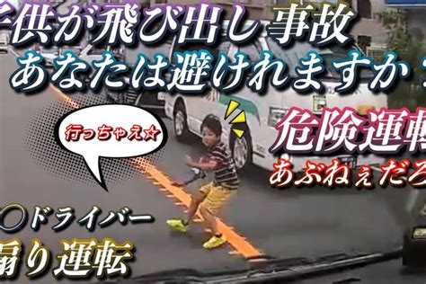 【ドラレコ】子供が道路に飛び出し…貴方は避けれますか…？ ゴキブリの如く動き回るdqnプリウス 老 が高速道路で逆走 危険運転 迷惑運転 煽り