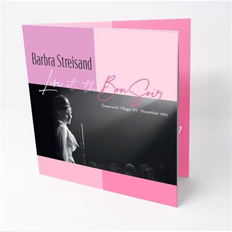 Barbra Streisand Live At The Bon Soir 180 Gram Vinyl Double 2lp Ebay