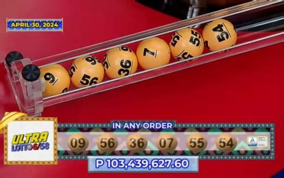 Lone Bettor From QC Bags P103 M Ultra Lotto Pot Philippine News Agency