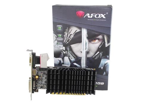 Placa De Video Afox Geforce Gt210 1gb Ddr3 64 Bits Lp Hdmi Dvi