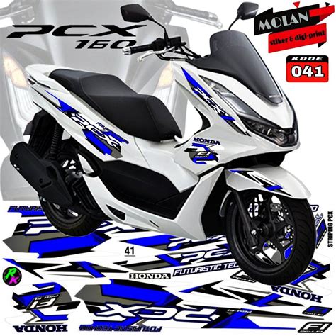 Decal Sticker Striping Variasi All New Honda Pcx New Pcx