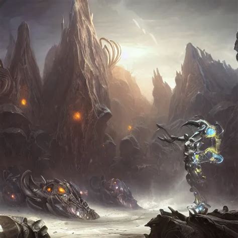 Starcraft 2 Hydralisk Concept Art Magic The Gathering Stable