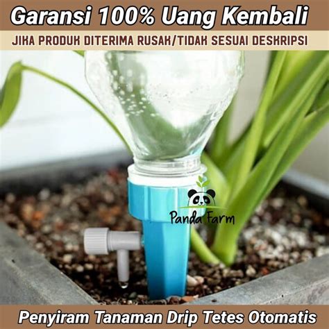 Jual Penyiram Tanaman Otomatis Drip Tetes Cocok Dengan Botol Minuman