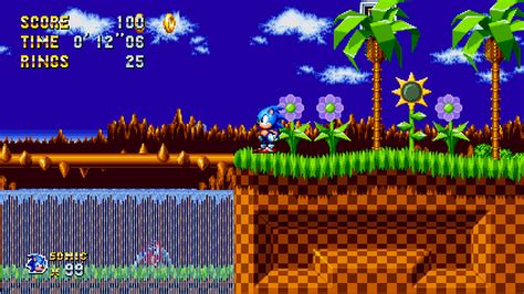 Green Grove Zone Sonic Mania Works In Progress