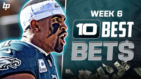 Top 10 Week 6 NFL Predictions Best Odds And Free Picks 2023 YouTube