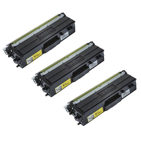 Brother Tn Jaune Pack Trio Toner Brother Sur Materiel Net