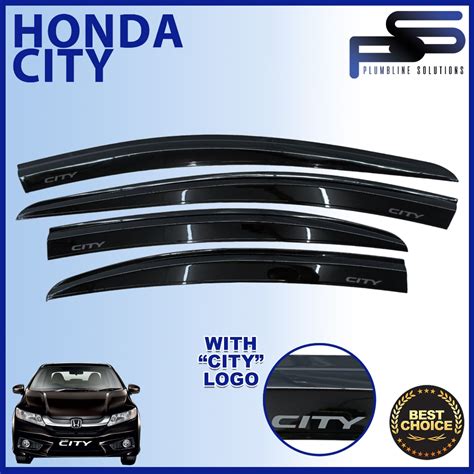 Window Rain Visor For Honda City 2014 2020 Injection Type OEM Door