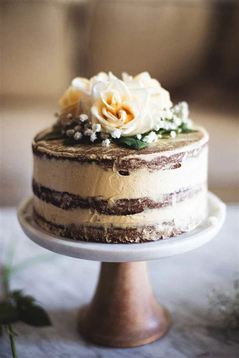 Salted Honey And Orange Blossom Naked Cake A Collaboration With