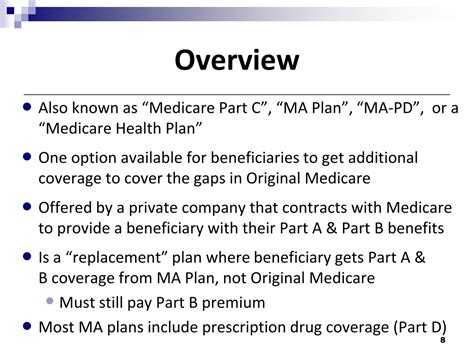 Ppt Medicare Advantage Part C Powerpoint Presentation Free