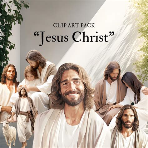 LDS Clip Art "jesus Christ" Christian Art, Stickers, Scrapbooking