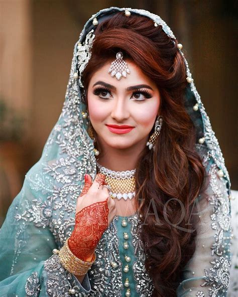 Pakistani Brides Giving Major Bridal Hairstyle Goals Pakistani Bridal Hairstyles Pakistani