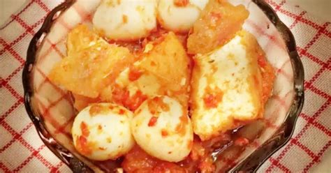 Resep Telur Puyuh With Sambel Goreng Krecek Tahu Jawa Oleh Nhroel