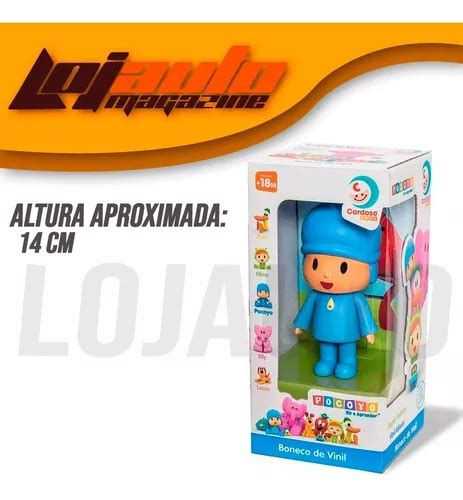 Boneco De Vinil Turma Do Pocoyo Cardoso Toys Original Venda Em S O