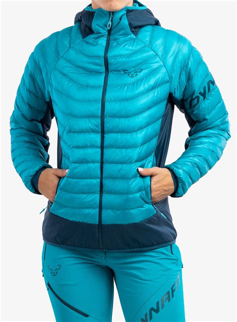 Kurtka Damska Dynafit TLT Light Insulation Hooded Ocean 8a Pl