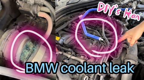 BMW B48 Engine Coolant Leak Problem By Two Reason G30 G20 F30 F40