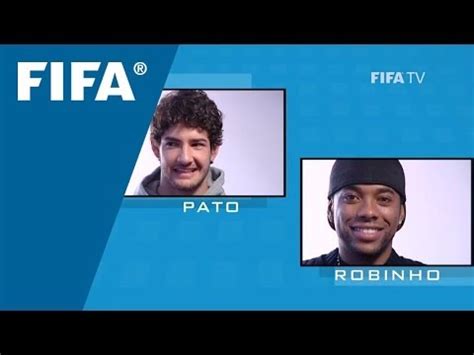 Pato Asks Robinho A Question YouTube