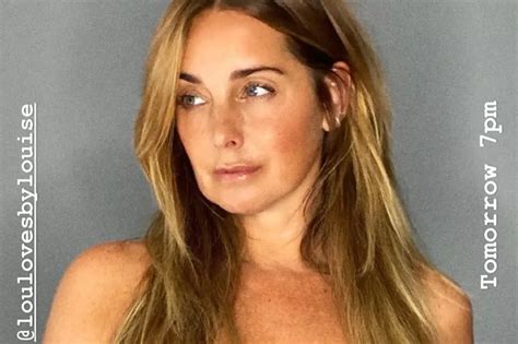 Louise Redknapp S Semi Naked Snaps Leave Embarrassed