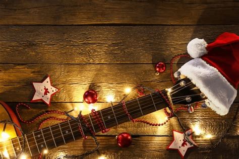 1,856 Christmas Acoustic Guitar Images, Stock Photos, 3D objects ...