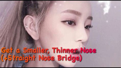 Get A Smaller Thinner Nose Updated Ver Subliminal Youtube