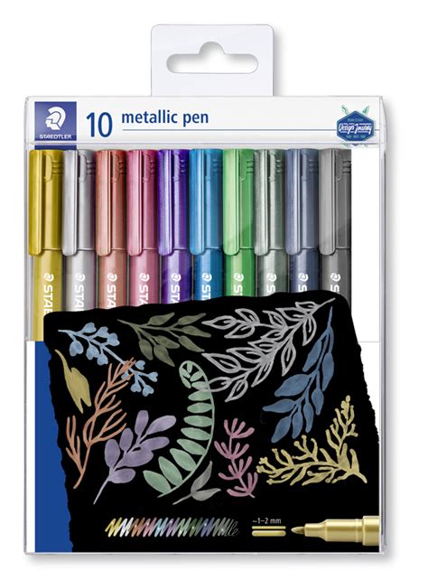 Staedtler Metallic Marker Set Multi Purpose Markers The Art Scene